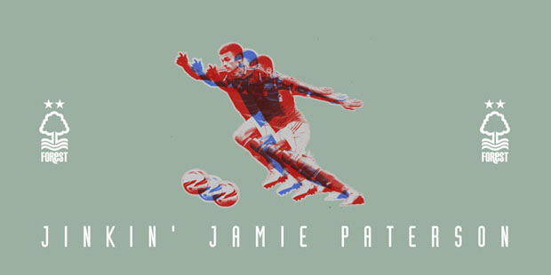 Nottingham Forest Jamie Paterson Flag Design by Kristian Goddard