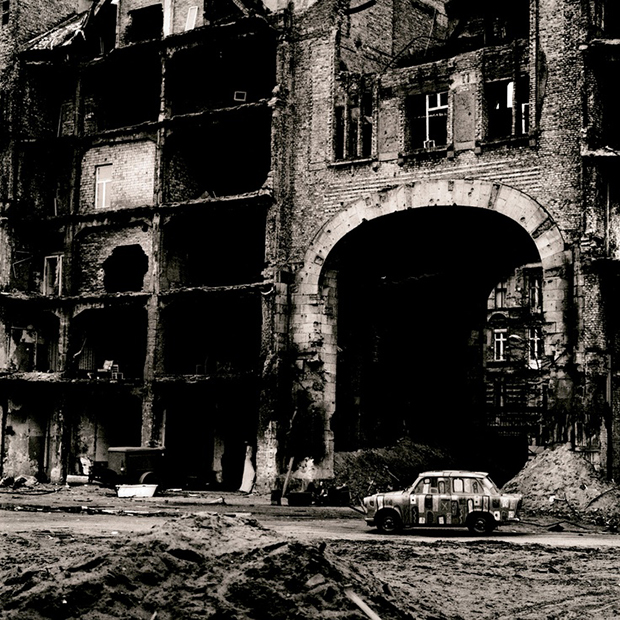 U2 Trabant from Achtung Baby Photographed in East Berlin by Anton Corbijn