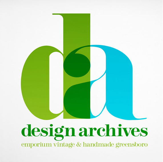 Design Archives Greensboro Logo by Kristian Goddard