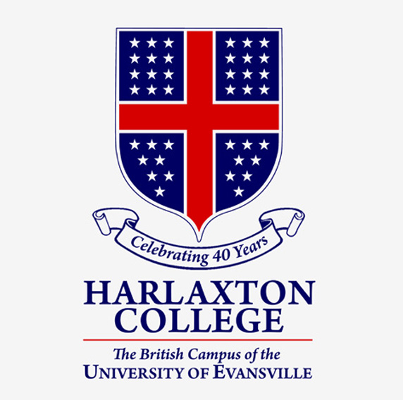 Harlaxton College 40 Year Anniversary Logo by Kristian Goddard
