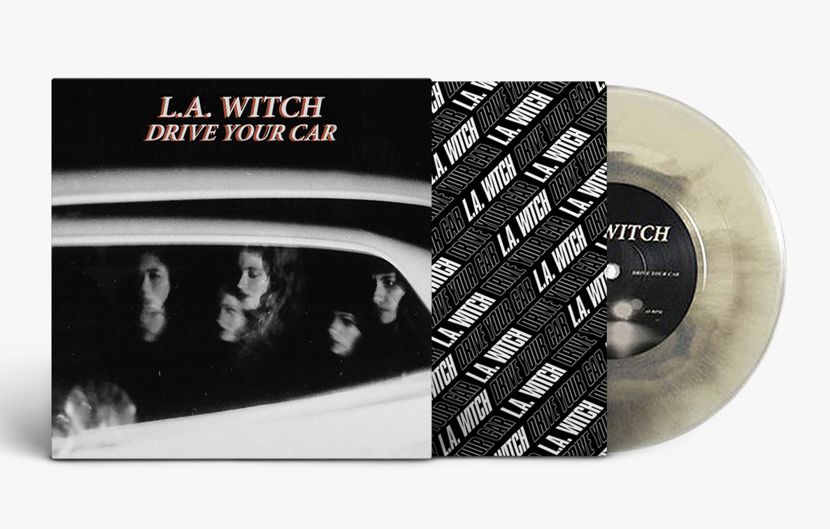 L.A. Witch Drive Your Car Inner Sleeve Artwork