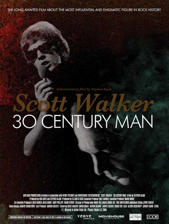 Scott Walker 30 Century Man Berlinale Flyer Design by Kristian Goddard