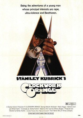 Stanley Kubrick Clockwork Orange poster by Phillip Castle
