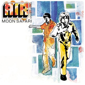 Air French Band 'Moon Safari' Cover Art by Mike Mills