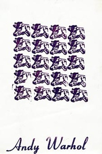 Andy Warhol Cow Print