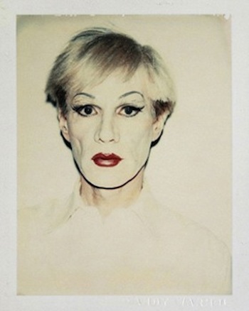 Andy Warhol In Drag