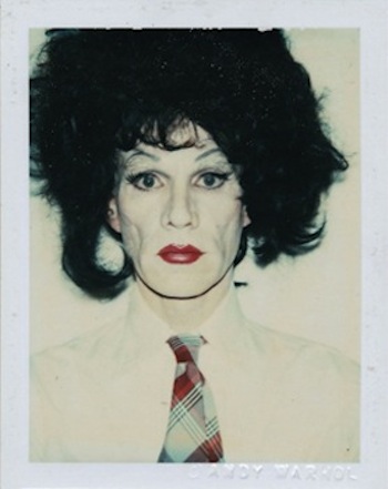 Andy Warhol In Drag