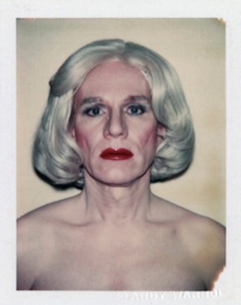 Andy Warhol In Drag