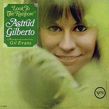 Astrud Gilberto Look at the Rainbow Verve LP Cover