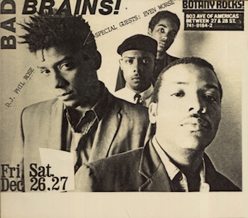 Bad Brains Flyer