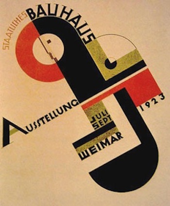Bauhuas Ausstellung Weimar 1923 Poster