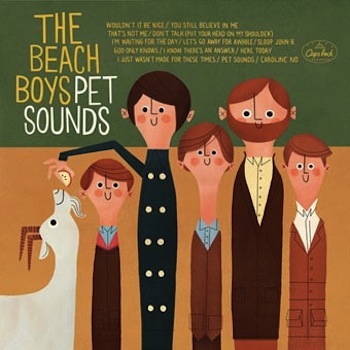 The Beach Boys 'Pet Sounds' Illustrative Cover
