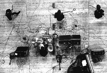 The Beatles from above
