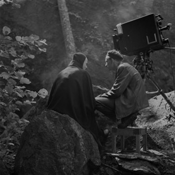Bergman Shooting The Seventh Seal