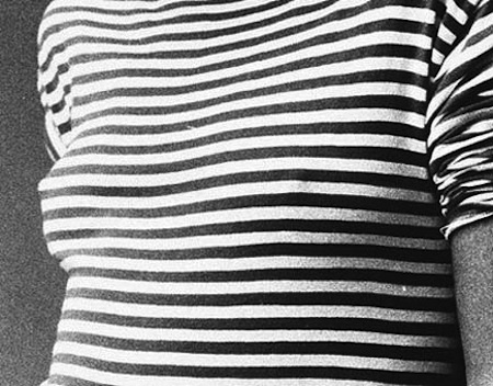 Black and White Striped T-Shirt
