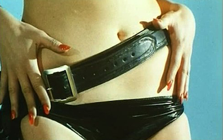 Bondage Belt Video Still from the 80s