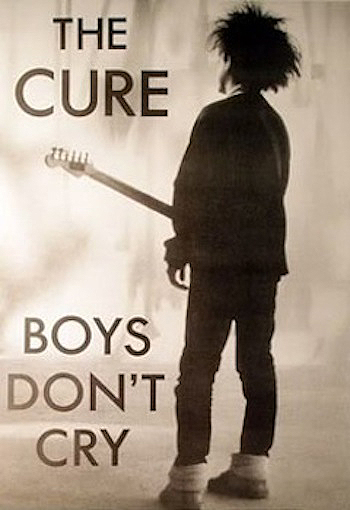 The Cure 'Boys Don't Cry' Robert Smith Poster