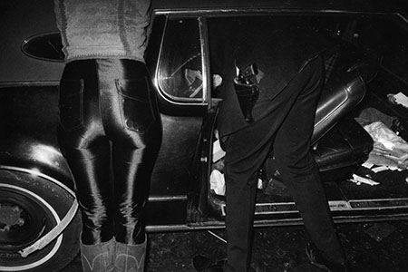 NYC Cop Searches Girls Car in the Seventies