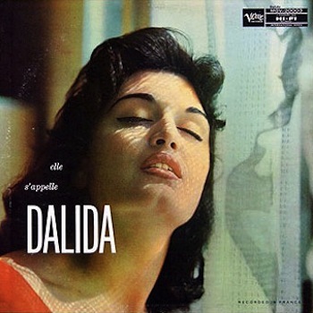 Dalida Noir Record Cover