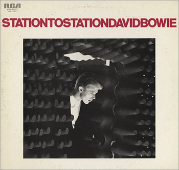 David Bowie Station To Station Cover Art