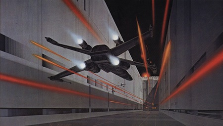 Ralph MacQuarrie Star Wars Trench Illustration