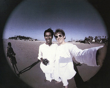 Ravi Shankar and George Harrison