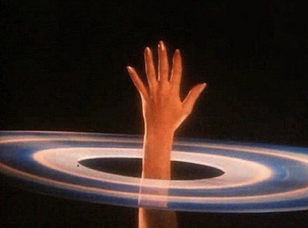 Hand Through Vortex