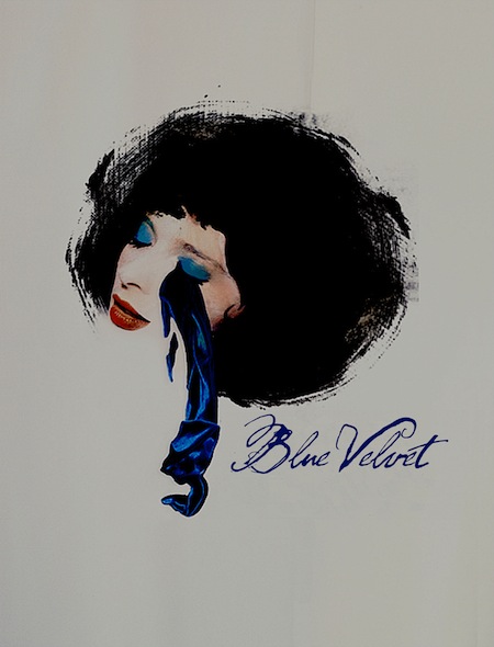 Hand Rendered Blue Velvet Poster