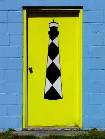 Harkers Island Lighthouse Door