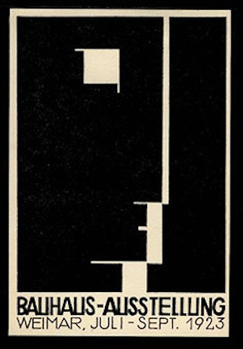 Herbert Bayer Bauhaus Postcard Design