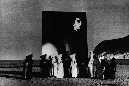 Ian Curtis Still from the Joy Division video Atmosphere by Anton Corbijn
