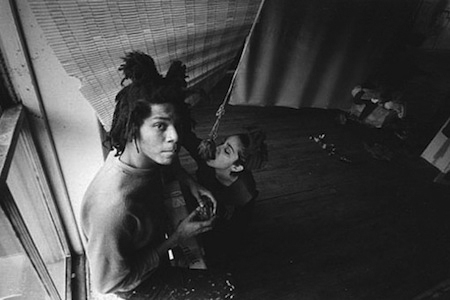 Jean-Michel Basquiat and Madonna