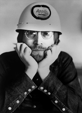 John Lennon Apple Records Helmet