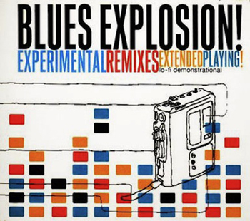 Jon Spencer Blues Explosion Experimental Remixes Cover Art by Mike Mills