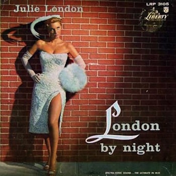 Julie London 'London By Night' Album Cover