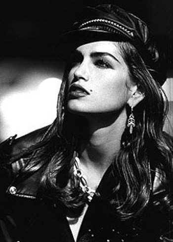 Cindy Crawford in Leather