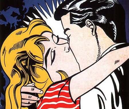 Roy Lichtenstein Kiss