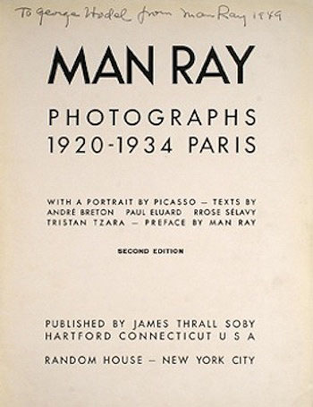 Man Ray Photographs Paris
