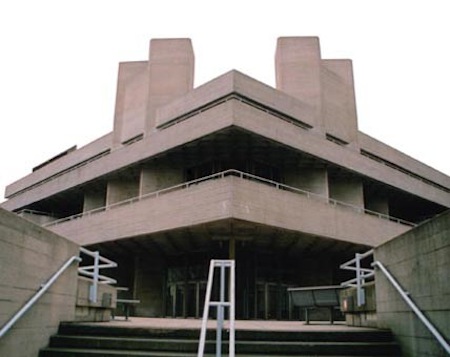The National Theatre on London's South Bank
