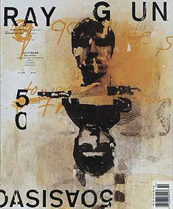 Oasis Raygun Magazine Cover