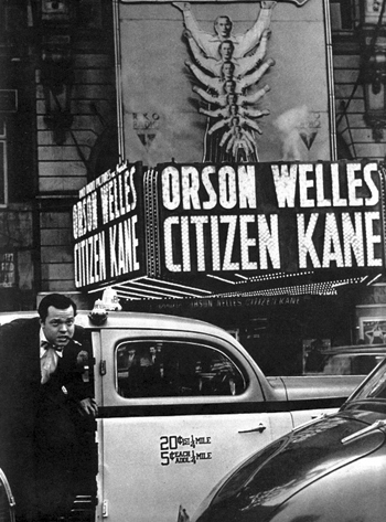 Orson Welles at the Premiere of Citizen Kane