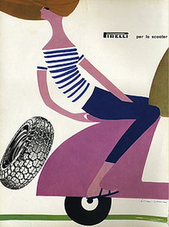 Pirelli Poster Illustration