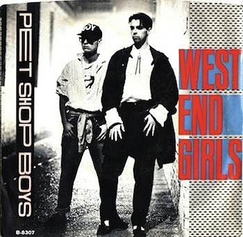 Pet Shop Boys West End Girls Record Cover