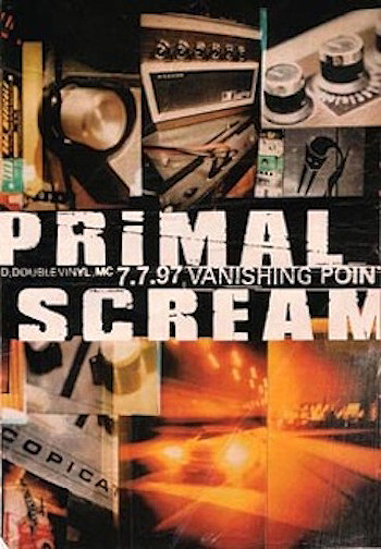 Primal Scream 'Vanishing Point' Poster