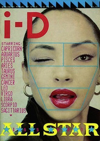 Sade i-D Magazine Cover