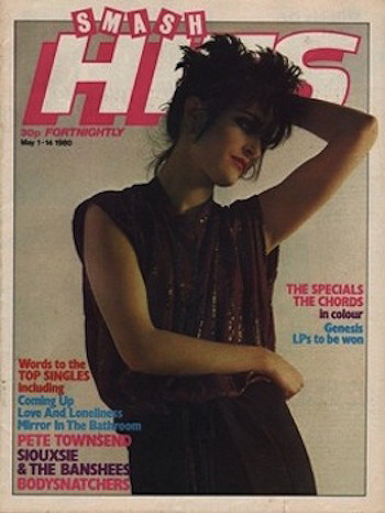 Siouxsie Sioux Smash Hits Magazine Cover