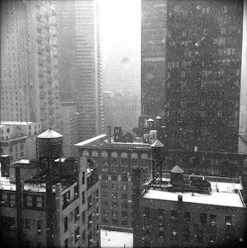 Snow in New York