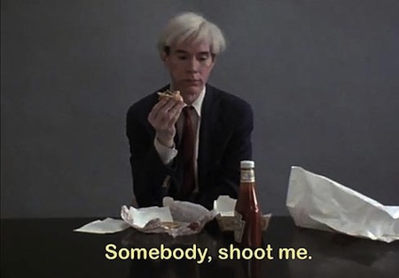 Somebody, shoot me