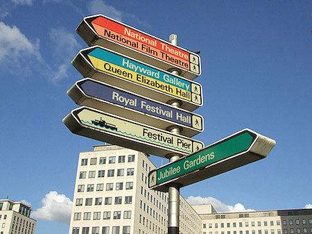 South Bank Centre Signs, London