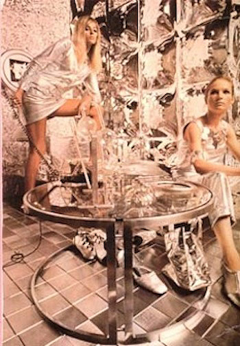 Space Age Silver Room